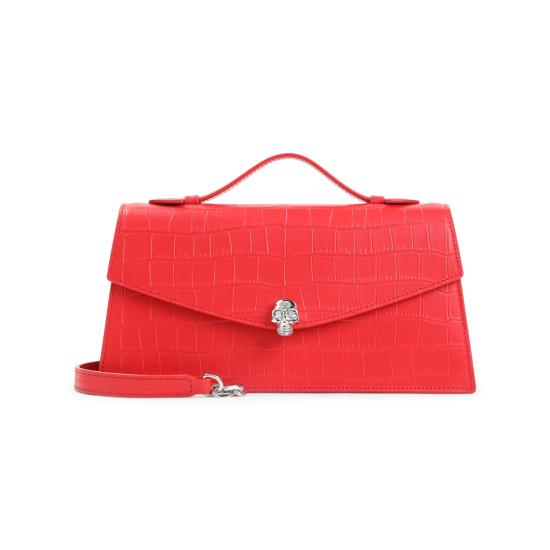 26FW 알렉산더 맥퀸 토트백 874619 1HBT2 6406 POP RED SILVER - ALEXANDER MCQUEEN