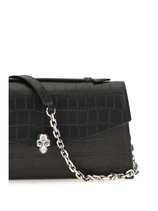 26FW 알렉산더 맥퀸 토트백 8746191HBT2 1000 BLACK - ALEXANDER MCQUEEN