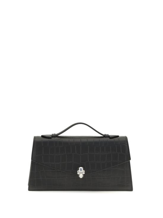 26FW 알렉산더 맥퀸 토트백 8746191HBT2 1000 BLACK
