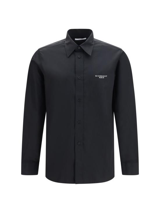 26FW 지방시 긴팔 셔츠 BM616M165R 001 BLACK