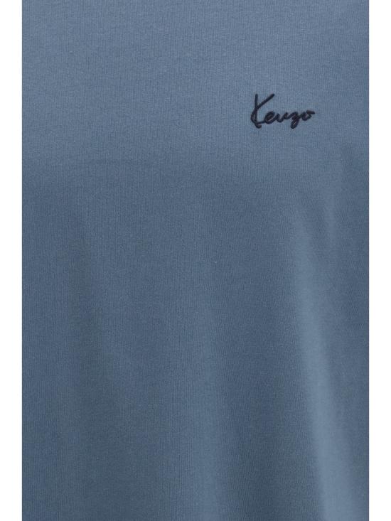 26FW 겐조 반팔 티셔츠 FG65TS2854SG 98 BLUE - KENZO