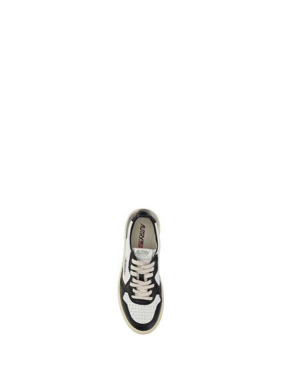 26FW 오트리 메달리스트 로우 스니커즈 AULMWB01 WHTBK WHITE - AUTRY