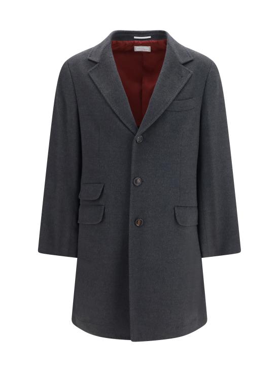26FW 브루넬로 쿠치넬리 코트 MV4679039 CG03C GREY