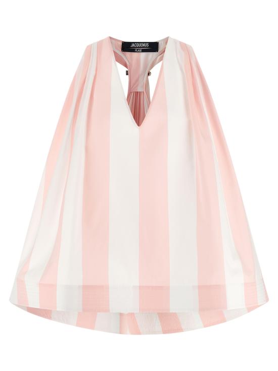 26FW 자크뮈스 민소매 티셔츠 26ETOW00115AW007964LS Pink