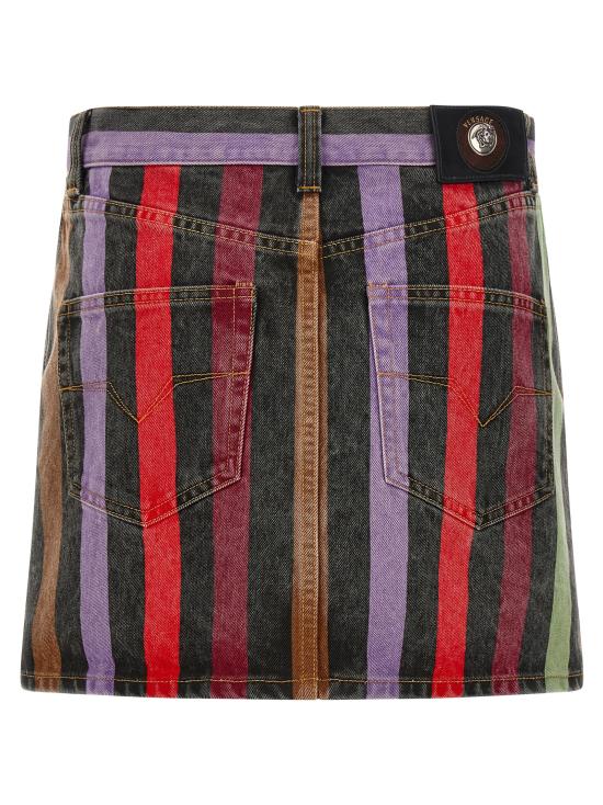 26FW 베르사체 미디 스커트 10256701A183861D070 Multicolor - VERSACE