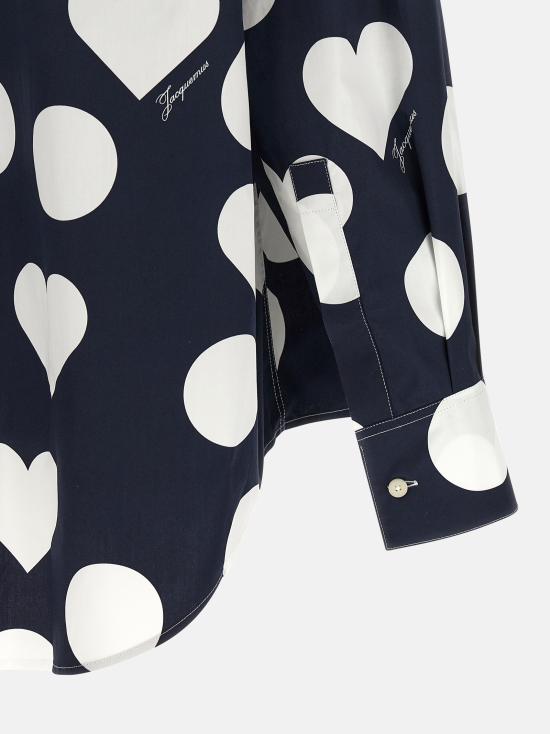 26FW 자크뮈스 긴팔 셔츠 26ESHM00605AW008413HD Blue - JACQUEMUS