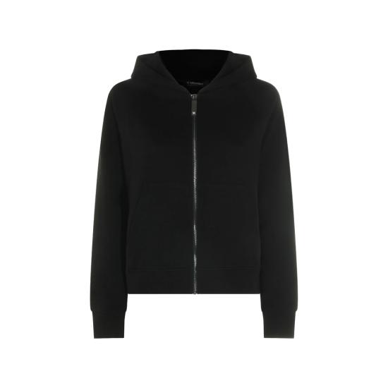 26FW 에스막스마라 후드 티셔츠 SMMMAREA 020F 005 BLACK