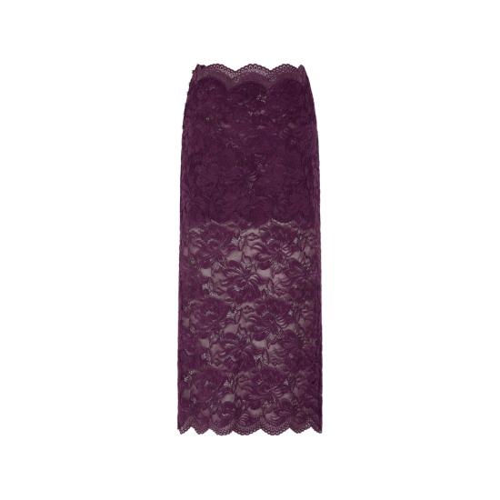 26FW 파코라반 롱 스커트 26AJJU598 PA0170 P534 PURPLE - PACO RABANNE