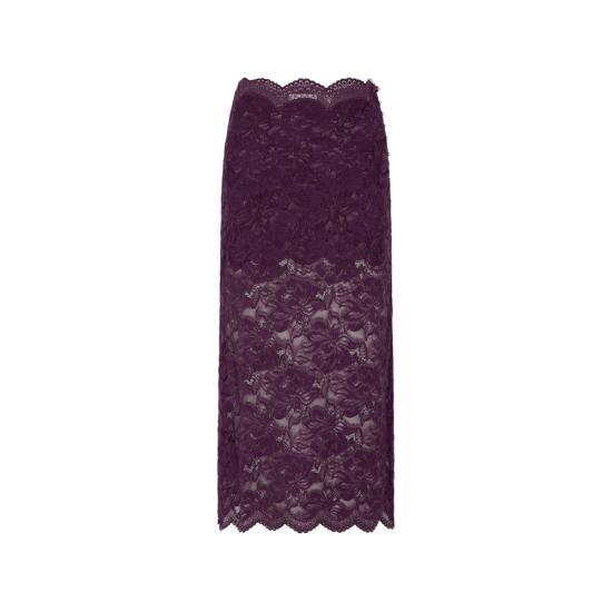 26FW 파코라반 롱 스커트 26AJJU598 PA0170 P534 PURPLE