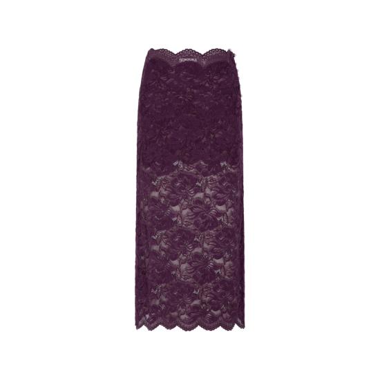 26FW 파코라반 롱 스커트 26AJJU598 PA0170 P534 PURPLE