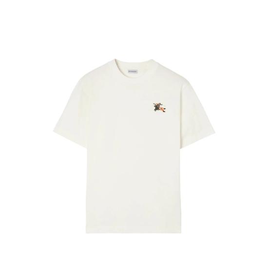 26FW 버버리 반팔 티셔츠 8127950 SETH TFG B7078 WHITE