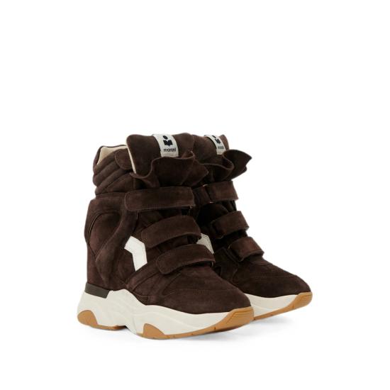 26FW 이자벨마랑 스니커즈 B4E10S BK0009FA CLMW BROWN - ISABEL MARANT