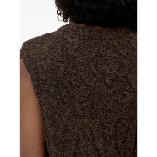 26FW 클로즈드 민소매 티셔츠 C96830 98W 22 963 BROWN - CLOSED