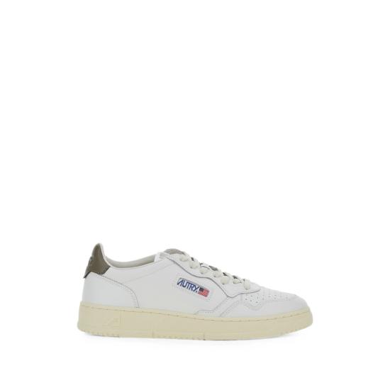 26FW 오트리 메달리스트 로우 스니커즈 AULM LL28 WHITE