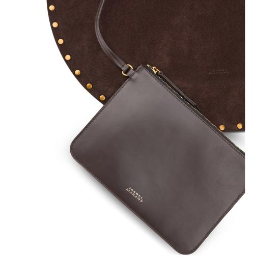 26FW 이자벨마랑 숄더백 B2C03M PP0200FA 50CF BROWN - ISABEL MARANT