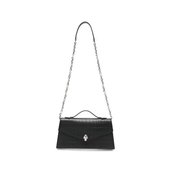 26FW 알렉산더 맥퀸 토트백 874619 1HBT2 1000 BLACK