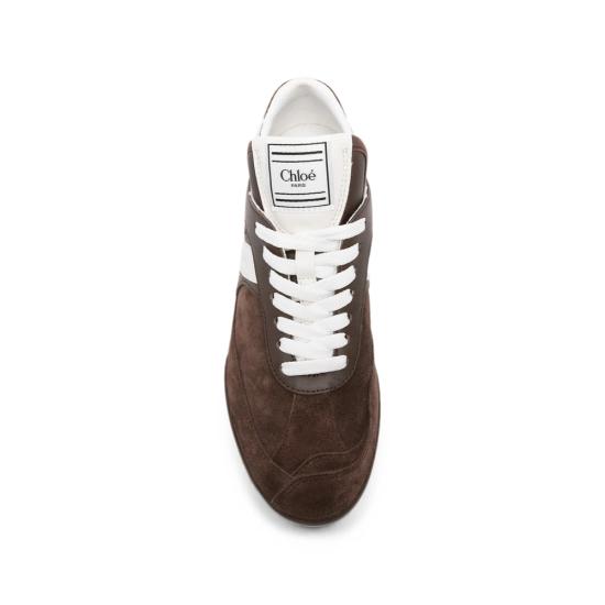 26FW 끌로에 스니커즈 25W07IVI 27Z BROWN WHITE - CHLOE