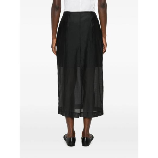 26FW 바이말렌비거 미디 스커트 ESTA 050 BLACK - BY MALENE BIRGER