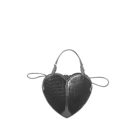 26FW 로테이트 토트백 116427100 PATENT CRO 100 BLACK