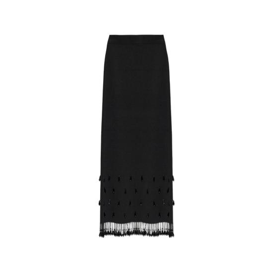 26FW 바이말렌비거 롱 스커트 ESTILLA 050 BLACK