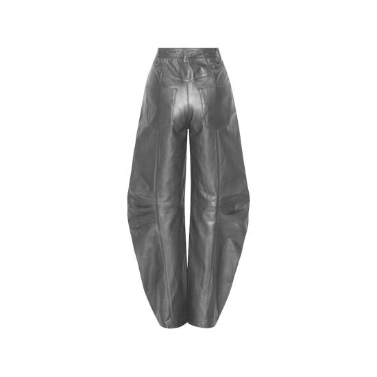26FW 로테이트 가죽 팬츠 116170100 LEATHER CA 100 BLACK - ROTATE