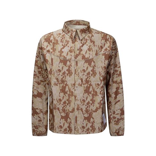 26SS 새티스파이 긴팔 셔츠 11143 59G02 CAMO NEUTRALS BROWN
