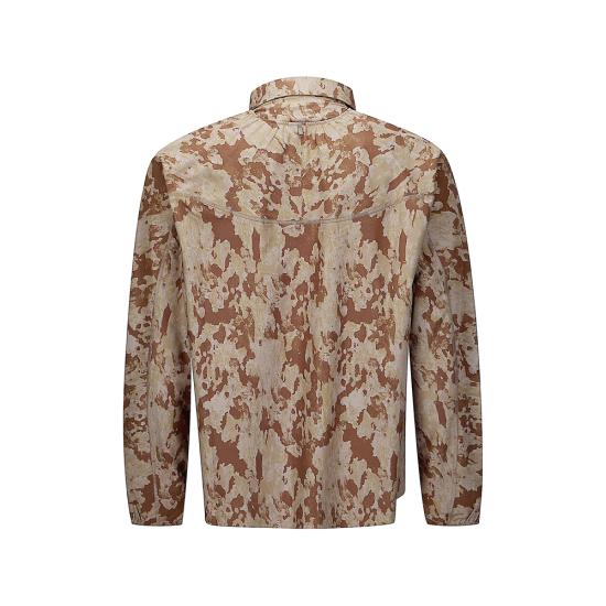 26SS 새티스파이 긴팔 셔츠 11143 59G02 CAMO NEUTRALS BROWN - SATISFY