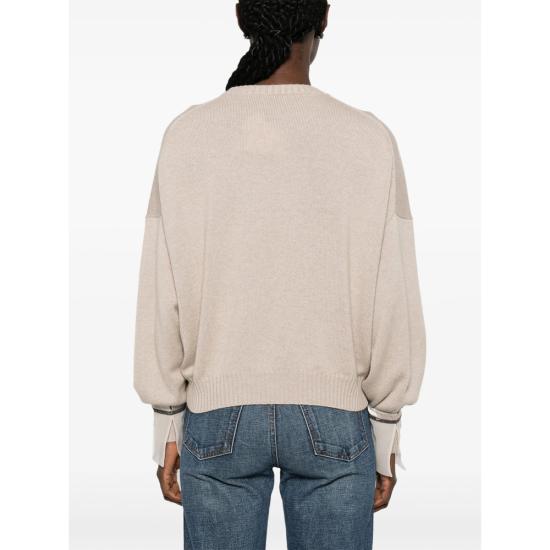 26FW 브루넬로 쿠치넬리 스웨터 M12747000 C9991 NEUTRALS - BRUNELLO CUCINELLI