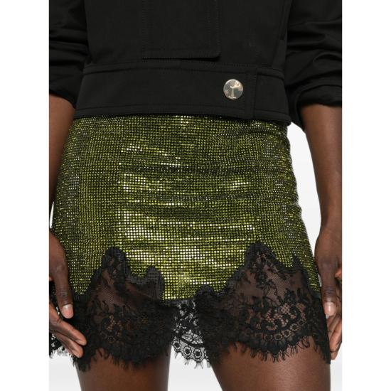 26FW 셀프 포트레이트 숏 스커트 PF26 078SK G GREEN - SELF PORTRAIT