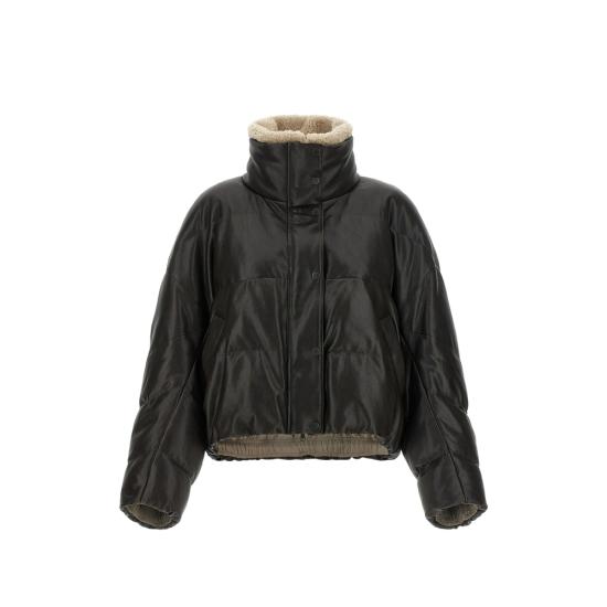 26FW 브루넬로 쿠치넬리 가죽 자켓 MPCTN7552 C4192 BROWN