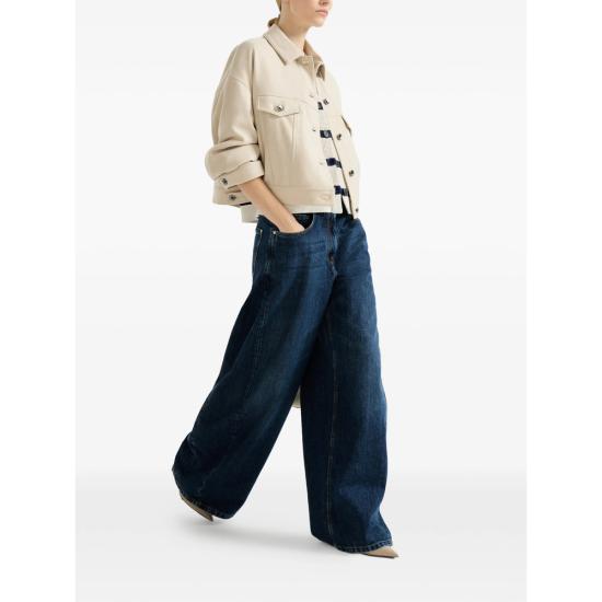 26FW 브루넬로 쿠치넬리 데님 팬츠 MA095P4059 C9370 BLUE - BRUNELLO CUCINELLI