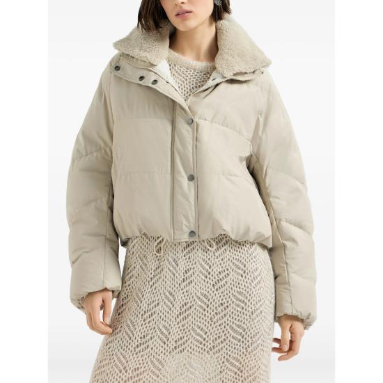 26FW 브루넬로 쿠치넬리 숏패딩 MH5257474 C018 NEUTRALS - BRUNELLO CUCINELLI