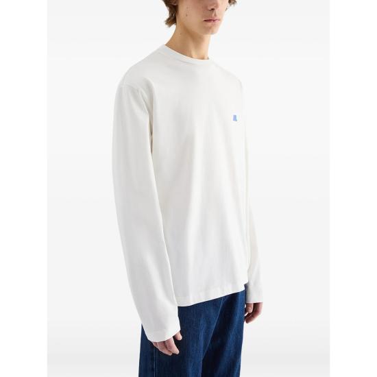 26FW 질샌더 긴팔 티셔츠 J45048 J22GC0282 100 WHITE - JIL SANDER