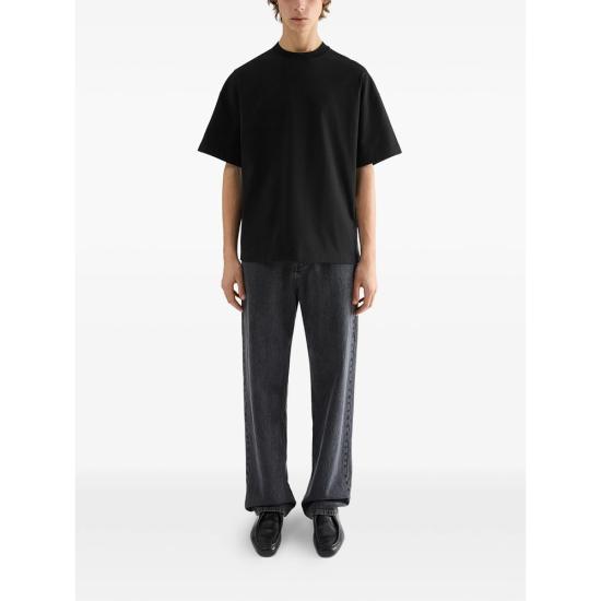 26FW 질샌더 반팔 티셔츠 J20348 J22GC0277 001 BLACK - JIL SANDER