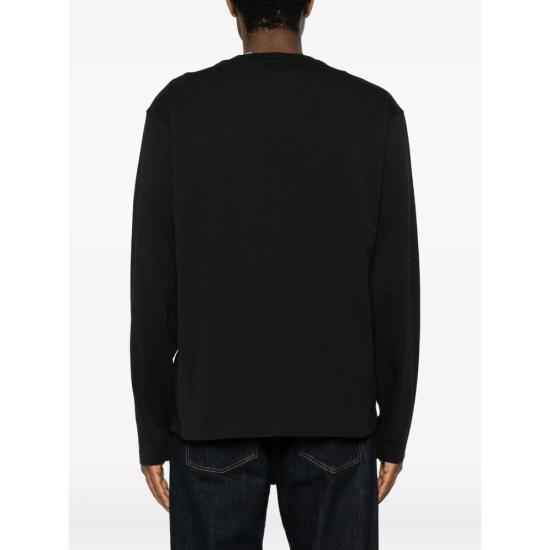 26FW 질샌더 긴팔 티셔츠 J45048 J22GC0282 001 BLACK - JIL SANDER