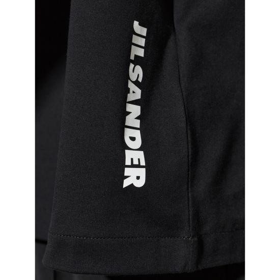 26FW 질샌더 긴팔 티셔츠 J20348 J22GC0278 001 BLACK - JIL SANDER