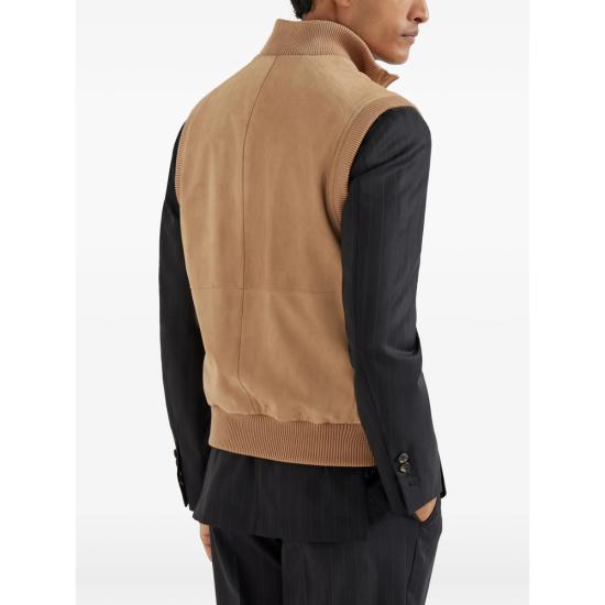 26SS 브루넬로 쿠치넬리 베스트 MPCLF2079 CMJ06 NEUTRALS - BRUNELLO CUCINELLI