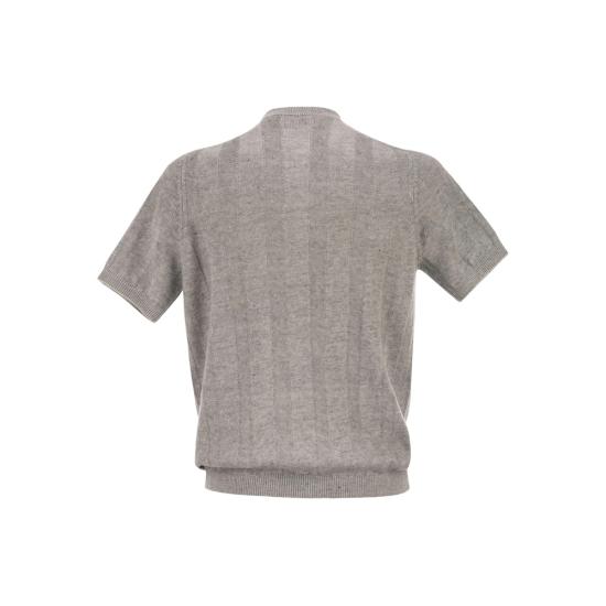26SS 브루넬로 쿠치넬리 세라피노 티셔츠 M2L707801 CYZ16 GREY - BRUNELLO CUCINELLI