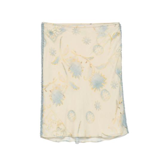 26FW 서 더 레이블 미디 스커트 SIR226 3017 BUTTE NEUTRALS