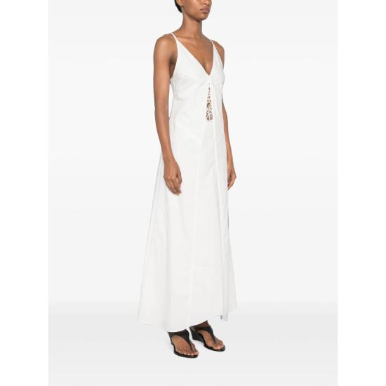 26FW 서 더 레이블 롱 원피스 SIR226 1018 IVORY WHITE - SIR. THE LABEL