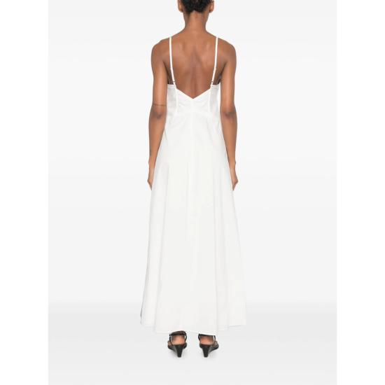 26FW 서 더 레이블 롱 원피스 SIR226 1018 IVORY WHITE - SIR. THE LABEL
