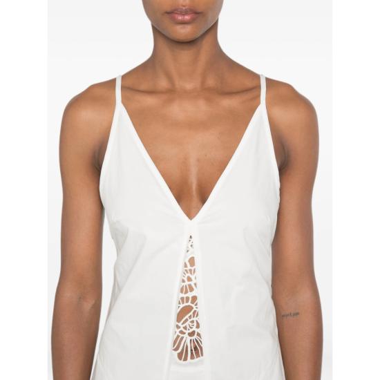 26FW 서 더 레이블 롱 원피스 SIR226 1018 IVORY WHITE - SIR. THE LABEL