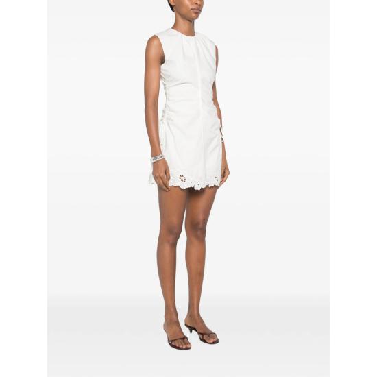 26FW 서 더 레이블 미디 원피스 SIR226 1030 IVORY WHITE - SIR. THE LABEL