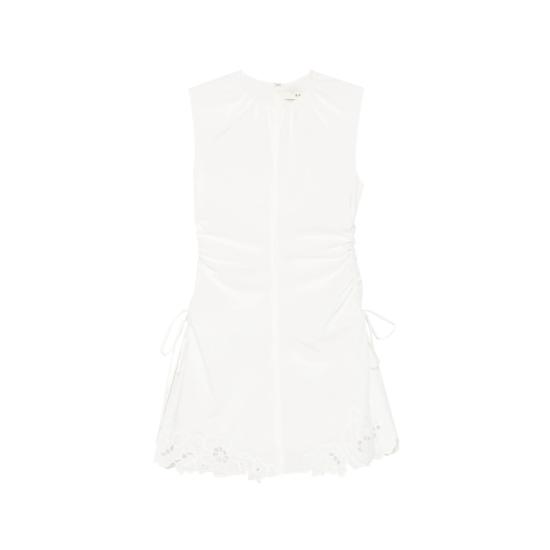 26FW 서 더 레이블 미디 원피스 SIR226 1030 IVORY WHITE