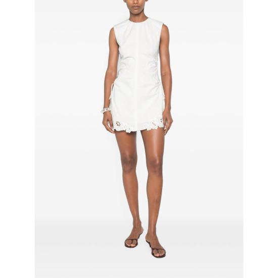26FW 서 더 레이블 미디 원피스 SIR226 1030 IVORY WHITE - SIR. THE LABEL