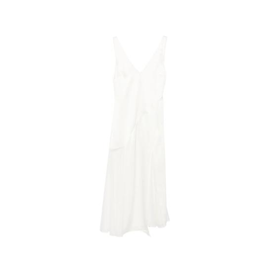 26FW 서 더 레이블 롱 원피스 SIR226 1008 IVORY WHITE