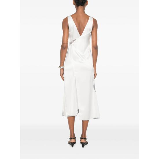 26FW 서 더 레이블 롱 원피스 SIR226 1008 IVORY WHITE - SIR. THE LABEL