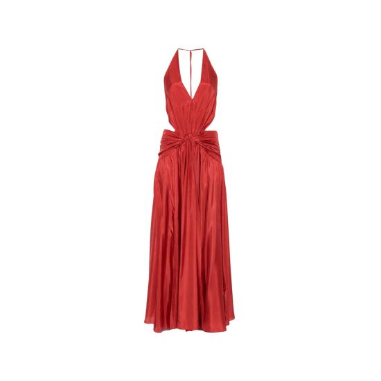 26FW 짐머만 롱 원피스 8624DSS262 RASPE RED