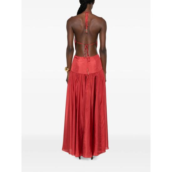 26FW 짐머만 롱 원피스 8624DSS262 RASPE RED - ZIMMERMANN