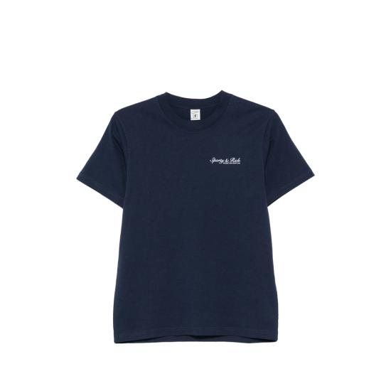 26FW 스포티앤리치 반팔 티셔츠 TO11975325BL DKNAV BLUE